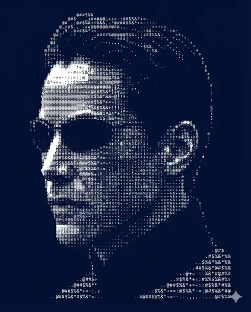 ASCII арт портрет