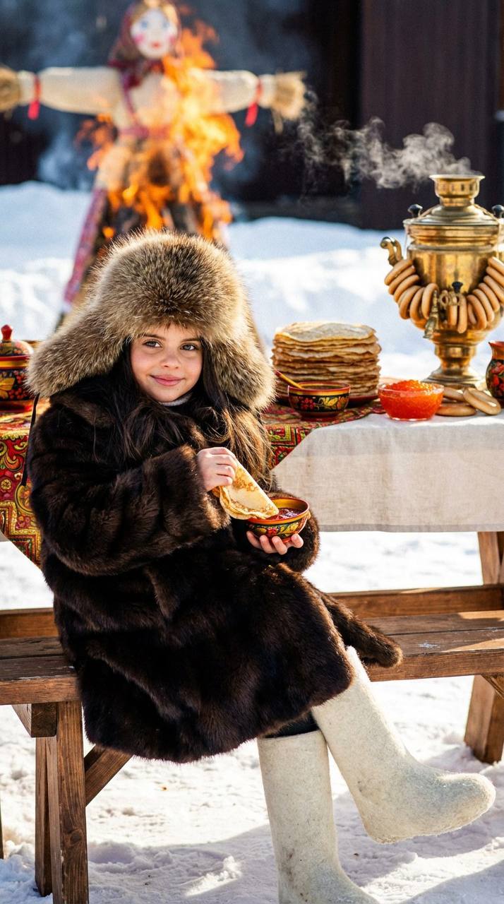 Масленица в русском стиле