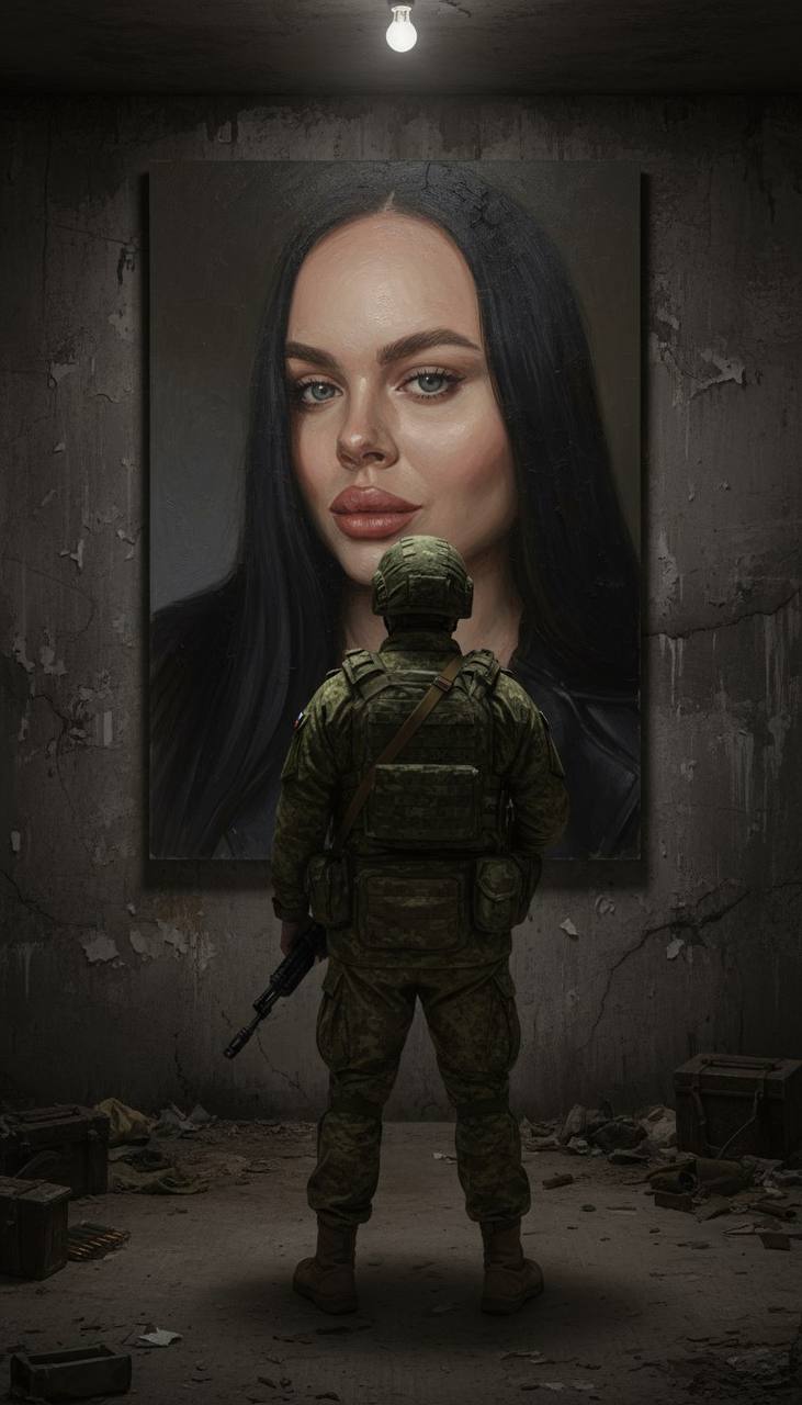 Создайте реалистичную сцену в армейском бе...