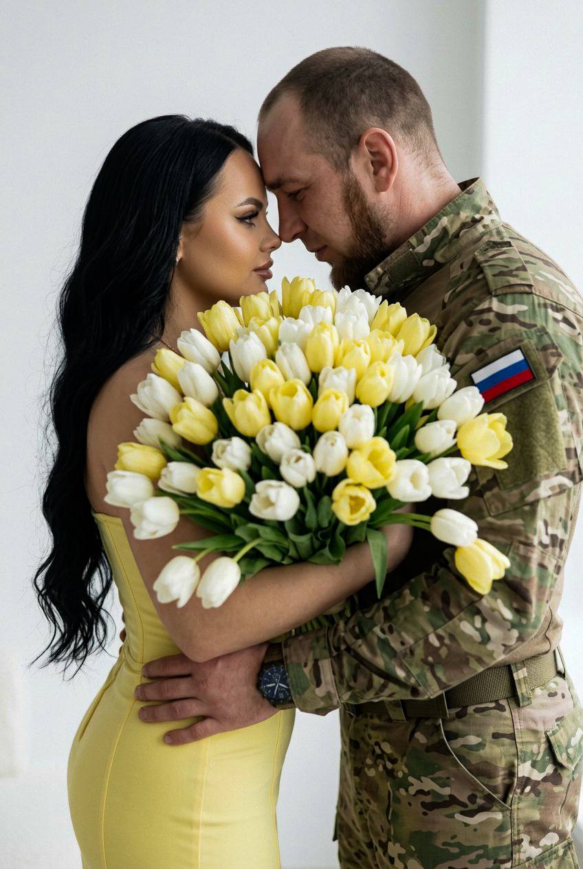 Момент тихой близости: мужчина и женщина с...