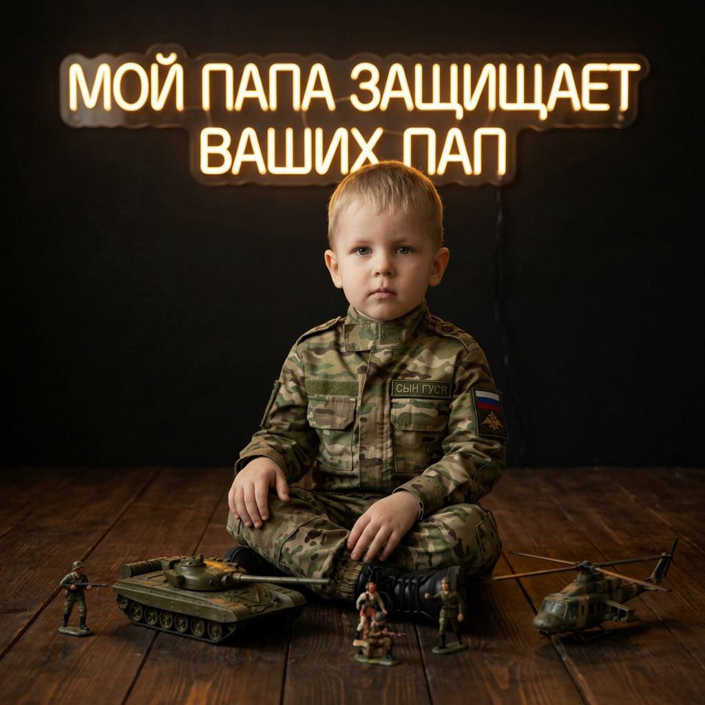 Не меняя внешности ребенка с фото, на изоб...