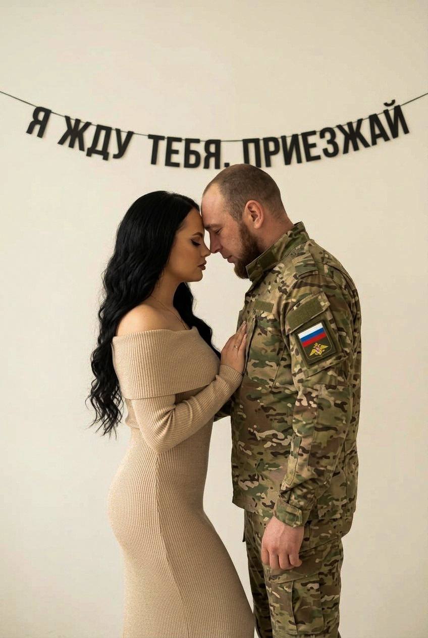 Студийная фотография, пара мужчина и женщи...
