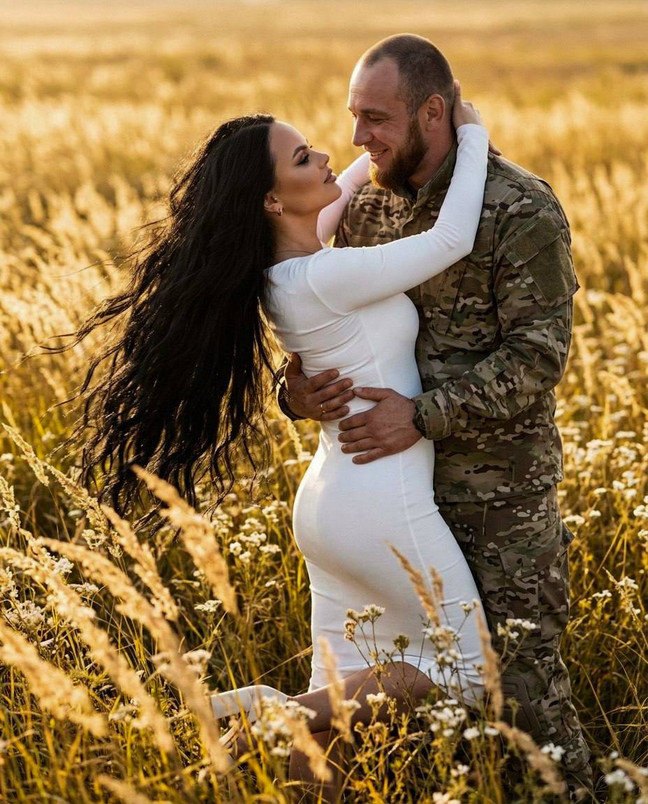 Гиперреалистичное журнальное фото в формат...