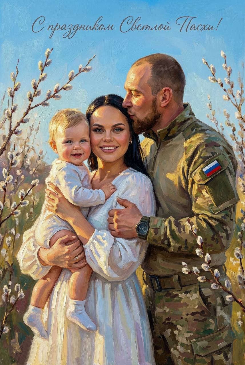 Живописная картина маслом в стиле современ...