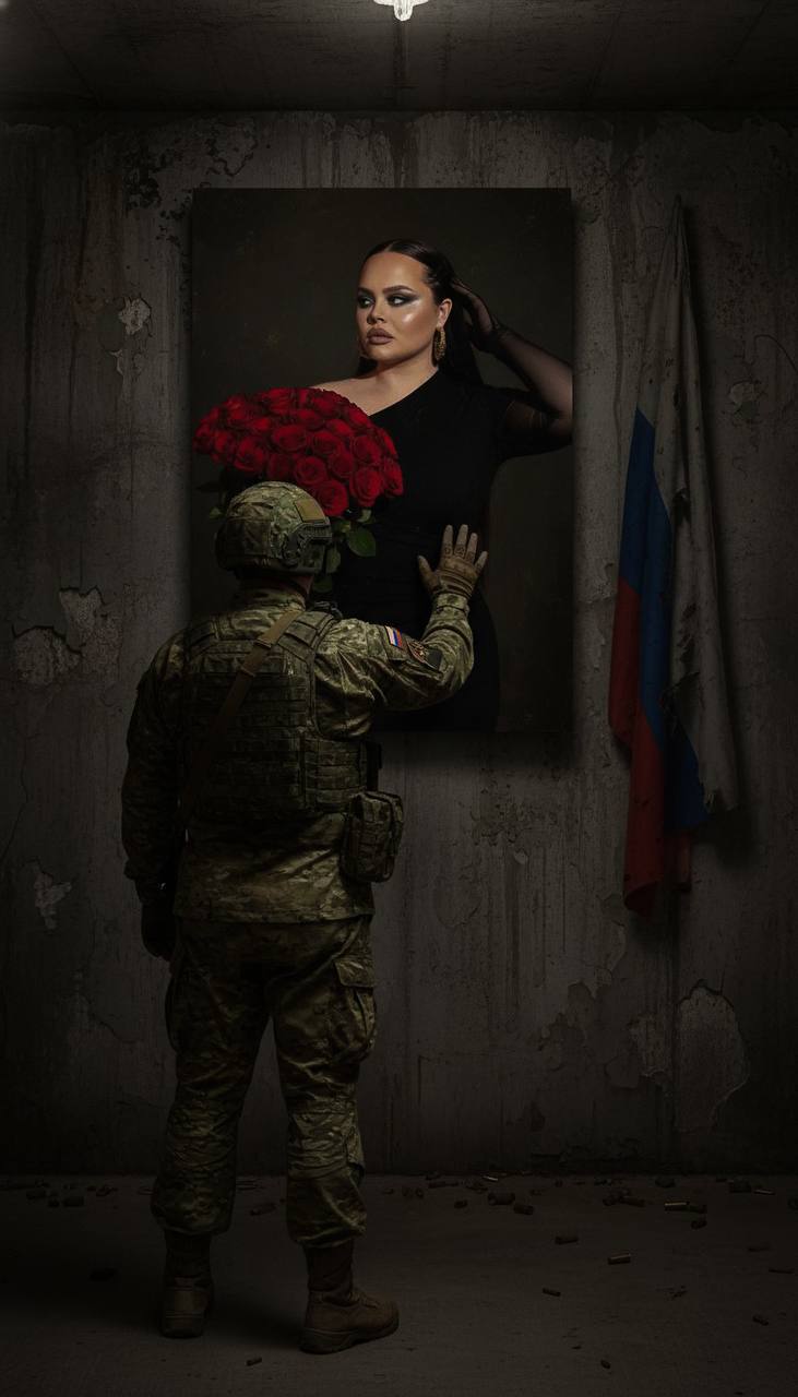 Создайте реалистичную сцену в армейском бе...