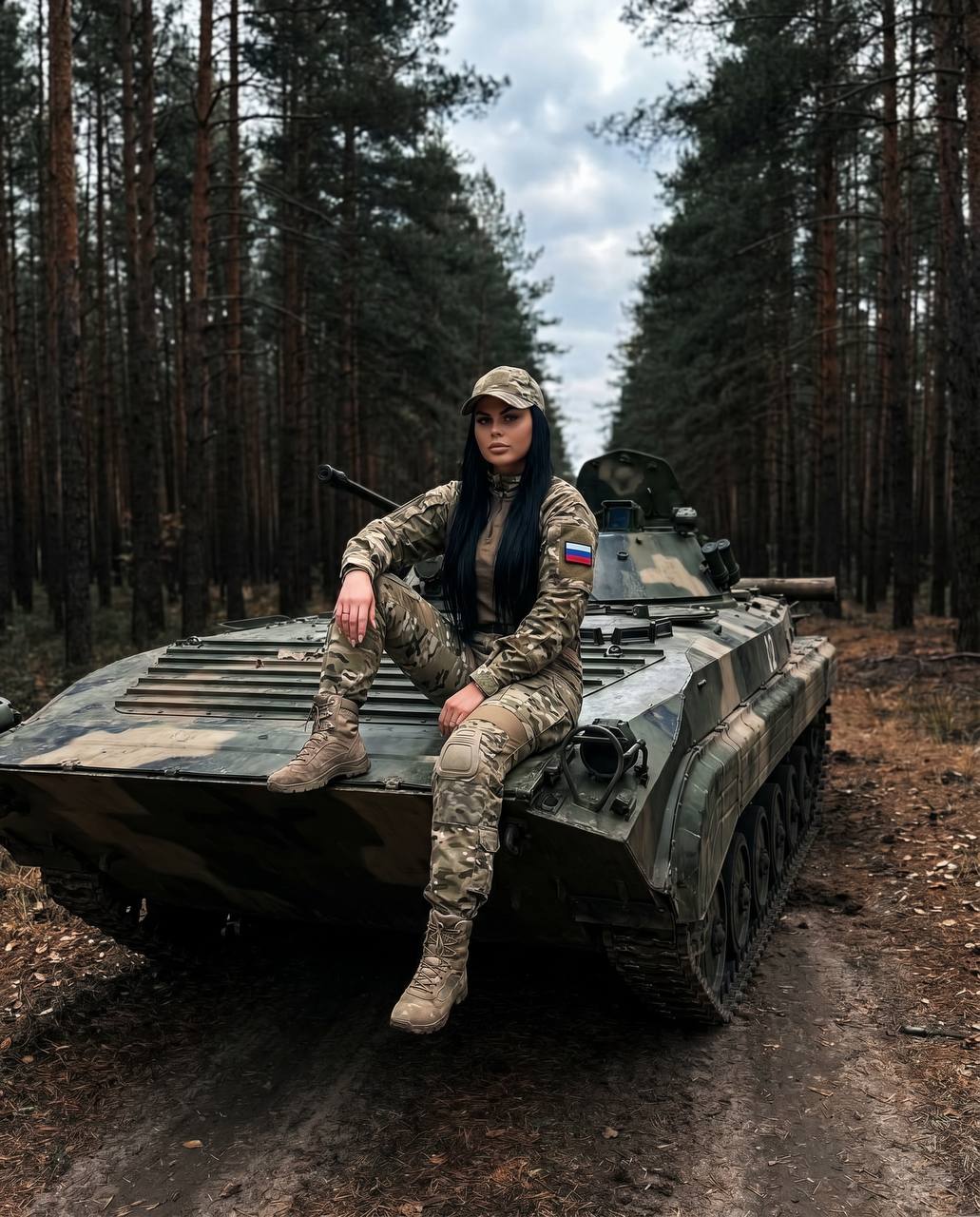 Реалистичная фотография в полный рост: мол...
