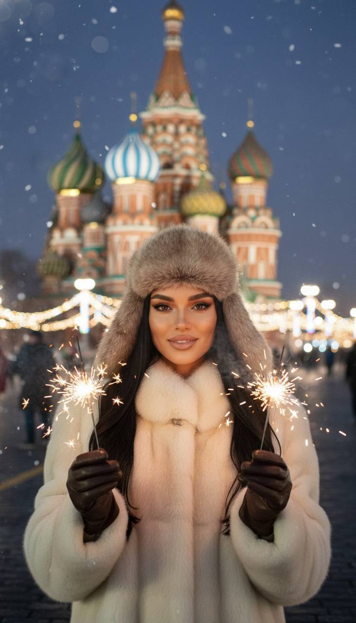 Новогодняя Москва
