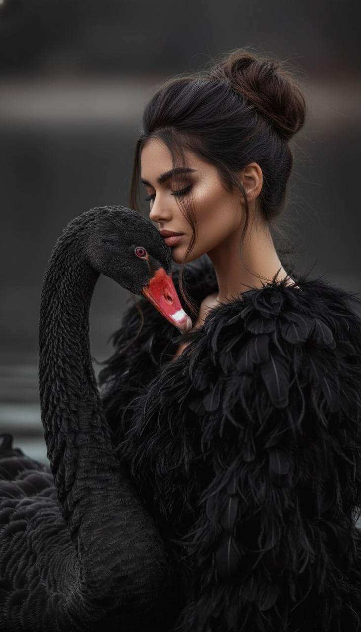 Женщина и черный лебедь