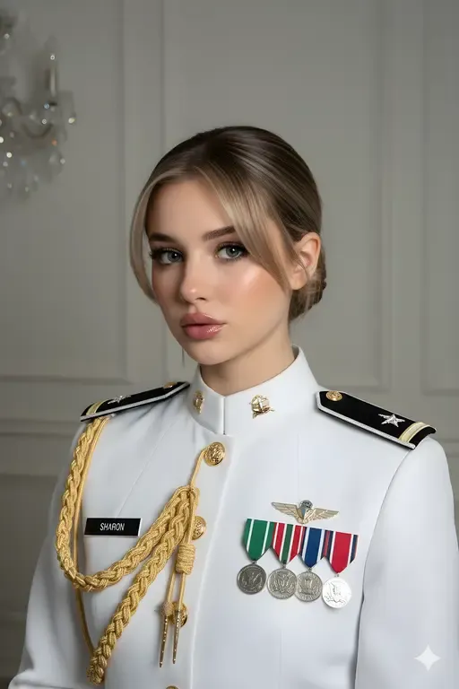 Женщина в парадной форме