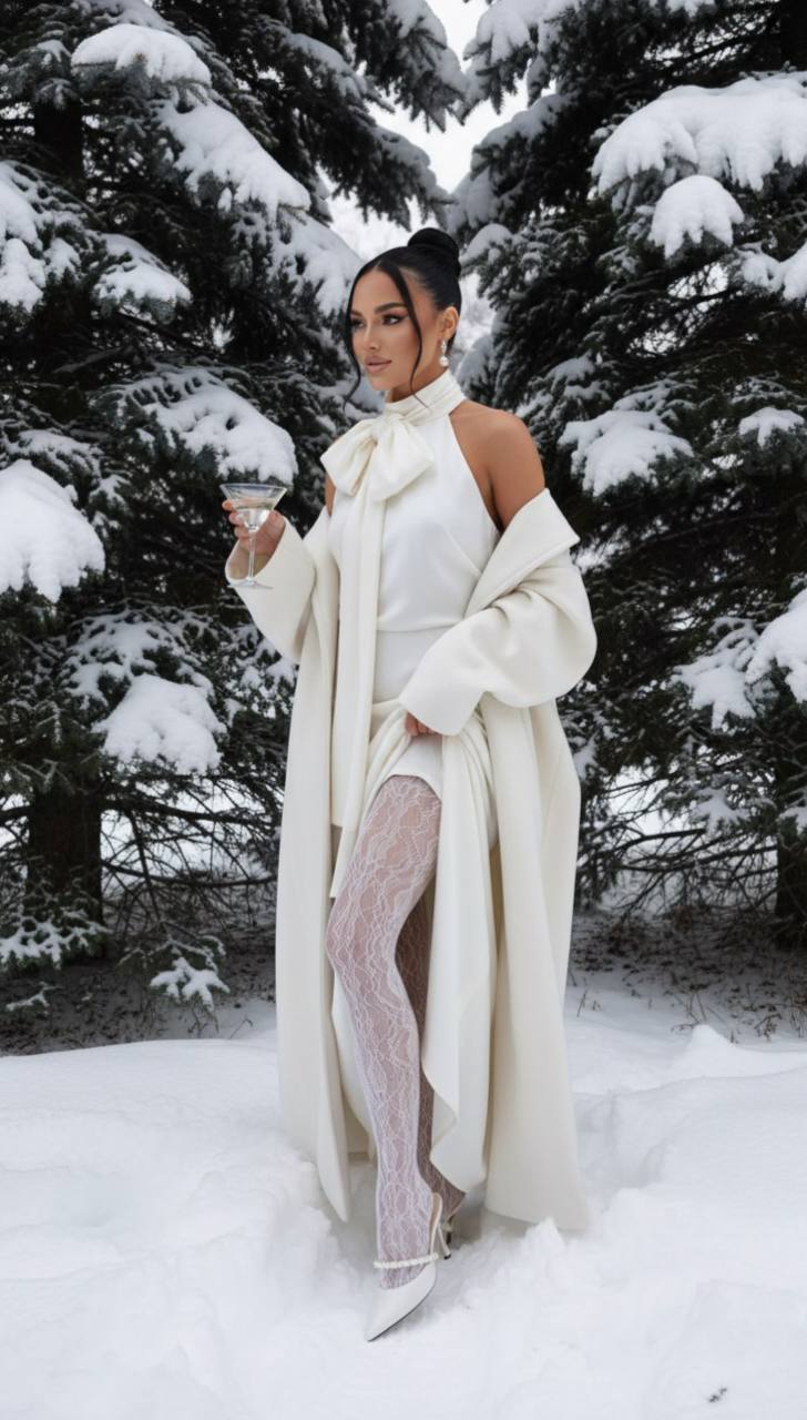 Зимний fashion портрет