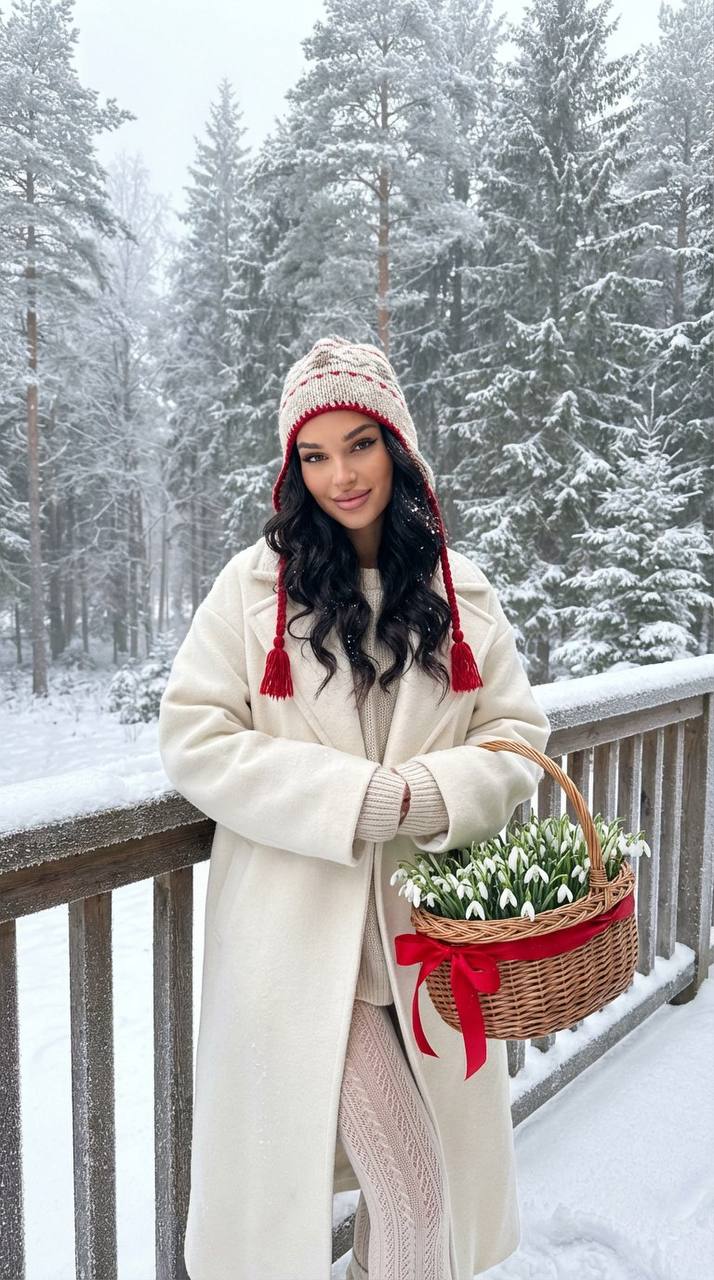 Зимняя сказка на террасе