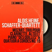 String Quartet No. 15 in D Minor, K. 421: II. Andante - Schäffer-Quartett & Franz Beyer & Kurt Herzbruch & Kurt Schäffer & Franz Joseph Maier & Schäffer-Quartett, Kurt Schäffer, Franz Joseph Maier, Franz Beyer, Kurt Herzbruch & Вольфганг Амадей Моцарт