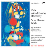 Mendelssohn: Te Deum a 8, MWV B 15 - VI. Patrem immensae majestatis - Kammerchor Stuttgart & Württembergisches Kammerorchester Heilbronn & Frieder Bernius & Феликс Мендельсон