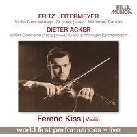 Konzert No. 1 für Violine und Orchester: No. 1, Introduzione - Deutsche Radio Philharmonie Saarbrücken-Kaiserlautern & Christoph Eschenbach & Ferenc Kiss