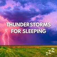 Rolling Thunder and Steady Rain (Loopable, No Fade) - Thunderstorm & Heavy Rain Sounds for Sleep