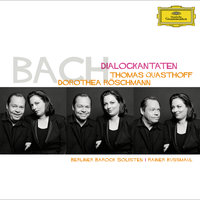 J.S. Bach: Selig ist der Mann  Cantata, BWV 57 - 4. Recitativo: Ich reiche dir die Hand - Thomas Quasthoff & Dorothea Roschmann & Berliner Barock Solisten & Rainer Kussmaul & Johann Sebastian Bach