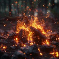 Calming Fireplace Frequencies for Animals - Field Rec Deluxe & Asháninka Recordings & Temporale X
