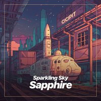Blazing Cobalt Radiance - Sleeping Music Zone