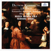 J.S. Bach: BWV 965 Sonata in A minor, after J.A. Reincken "Hortus musicus" Sonata I - I. Adagio - II. Fuga - III. Adagio - Musica Antiqua Koln & Reinhard Goebel & Johann Sebastian Bach
