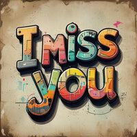 I miss you - Крутой нарисованный камень