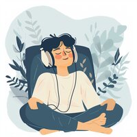 Gentle Rhythmic Calm - Relaxing Well & Rest and Relax Nature Sounds & Plant People