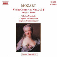 Violin Concerto No. 5 in A Major, K. 219, "Turkish": I. Allegro aperto - Takako Nishizaki & Вольфганг Амадей Моцарт