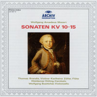  Sonata for Piano and Violin in A, K.12 - for Harpsichord and Violin - 1. Andante - Thomas Brandis & Waldemar Döling & Wolfgang Böttcher & Вольфганг Амадей Моцарт
