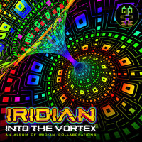 Absorbed In Thoughts - Iridian & Purple Shapes