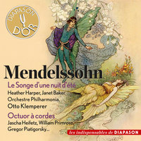 Octuor à cordes in E-Flat Major, Op. 20: II. Andante - Jascha Heifetz & William Primrose & Gregor Piatigorsky & Virginia Majewski & Israel Baker & Gabor Rejto & Феликс Мендельсон