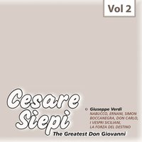Ernani: Chi mai vegg'io Infelice! … e tuo credevi - Cesare Siepi & Джузеппе Верди