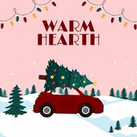 Gleaming hearth - Cozy glow & Fireside warmth & Festive home