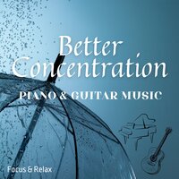 Time Passing (Sunset and Guitar) with Rain Sound - Focus & Relax