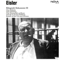 Conversation with Hans Bunge on November 6th, 1961: Über Hölderlin - Hanns Eisler & Hans Bunge