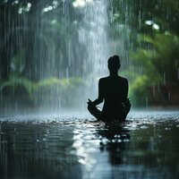 Serenidad De La Lluvia Con Aves - Relajacion Ariel & Sonido de lluvia para dormir & Regeneración de cuerpo entero de 528 Hz