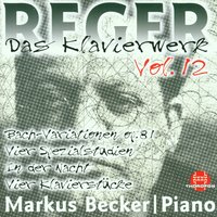 Vier Klavierstücke: III. Nachtstück - Markus Becker