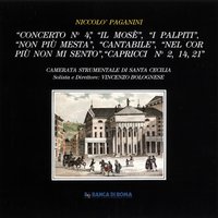 I palpiti, per violino e pianoforte - Camerata Strumentale Di Santa Cecilia & Vincenzo Bolognese & Никколо Паганини