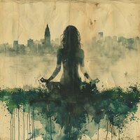 Sinfonía De Calma Crepuscular - Relajante de buey de almizcle & Ruidos calmantes & Música para plantas