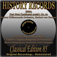 El Amor Brujo: Final-Las campanas del amanecer - Berliner Philharmoniker & Fritz Lehmann & Diana Eustrati & Berlin Philharmonic Orchestra, Fritz Lehmann, Diana Eustrati & Мануэль де Фалья