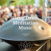 Hang Drum for Meditation with Soft Rainfall - Zen Nature Library