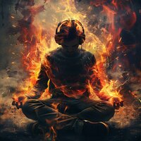 Peaceful Fire's Chord - Koshi Chimes Relax & Fireplace Music & Soul Searching