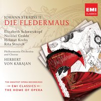 Act Three: Entreakt - Herbert von Karajan/Philharmonia Orchestra & Иоганн Штраус-сын