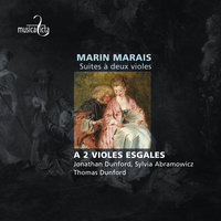 Premier livre de pièces à une et deux violes, Suite à deux violes et basse continue en Ré Mineur: VIII. Tombeau de Mr. Meliton - A 2 Violes Esgales & Марен Маре