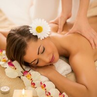 Peaceful Glow Warms Gently - Personal Subliminal Self-Hypnosis Programs & The Spa Guys & 1 Hour Massage