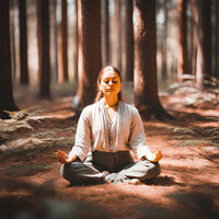 Meditation With Forest Serenade - World Soul & Nature Stream & Green Grass