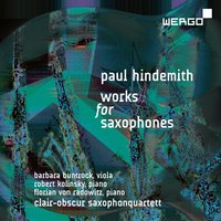 Alte Karbonaden - clair-obscur Saxophonquartett & Пауль Хиндемит