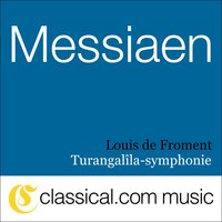Turangalîla-symphonie - Jardin du Sommeil d'Amour - Louis De Froment