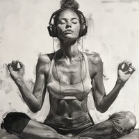 Mindful Yoga Practice - Yoga Flow & Hesychasm & Luna Tunes