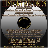 Liebeshymnus, Heil jenem Tag, Op. 32 No. 3 - Berliner Philharmoniker & Wilhelm Furtwängler & Peter Anders & Wilhelm Furtwängler, Berlin Philharmonic Orchestra, Peter Anders & Рихард Штраус