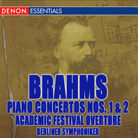 Piano Concerto No. 2 in B-Flat Major: II. Allegro appassionato - Berliner Symphoniker & Иоганнес Брамс