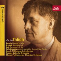 Serenade for Strings in E-Flat Major, Op. 6: II. Allegro ma non troppo e grazioso - Czech Philharmonic Orchestra & Václav Talich